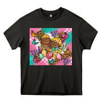 Asphalt Easter Bunnies And Egg Tumbler Heavy Core Tee - BundleAndBundleShop