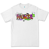 White halloween nurse Premium Tee - BundleAndBundleShop