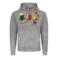 Cloud Rock Christmas nurse Vintage Hoodie - BarkalooDesign