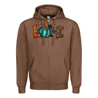 Chestnut fall love Zipper Hoodie - RanaPortraitStore