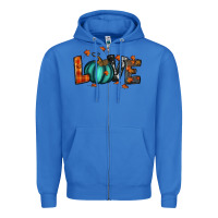 True Royal fall love Zipper Hoodie - RanaPortraitStore