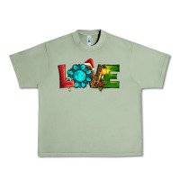 Oil Green christmas gemstone love Urban Heavy Tee - RanaPortraitStore