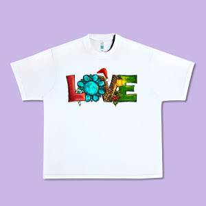 Christmas Gemstone Love Urban Heavy Tee Designed By Ranaportraitstore