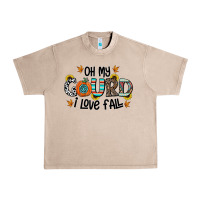 French Oak oh my gourd i love fall Urban Heavy Tee - CowhideDigitalArt