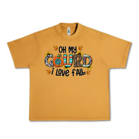 Peanut Butter oh my gourd i love fall Urban Heavy Tee - CowhideDigitalArt