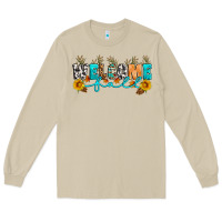 Mushroom Welcome fall Long Sleeve Tee - Artiststas