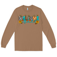 Toasted Coconut Welcome fall Long Sleeve Tee - Artiststas