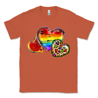 Copper Pride hearts Classic Tee - FaDigitalArtStudio