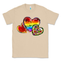 Mushroom Pride hearts Classic Tee - FaDigitalArtStudio