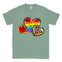 Sage Pride hearts Classic Tee - FaDigitalArtStudio