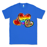 True Royal Pride hearts Classic Tee - FaDigitalArtStudio