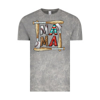 Cloud Rock baseball mama Vintage Tee - CowhideDigitalArt
