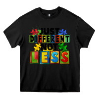 Black just different not less Heavy Core Tee - FaDigitalArtStudio