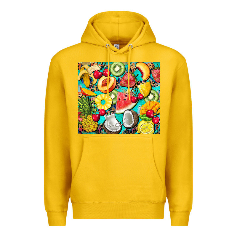 Summer Fruits Premium Hoodie by BarkalooDesign | Teevron