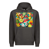 Smoke summer fruits Premium Hoodie - BarkalooDesign