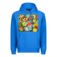 True Royal summer fruits Premium Hoodie - BarkalooDesign