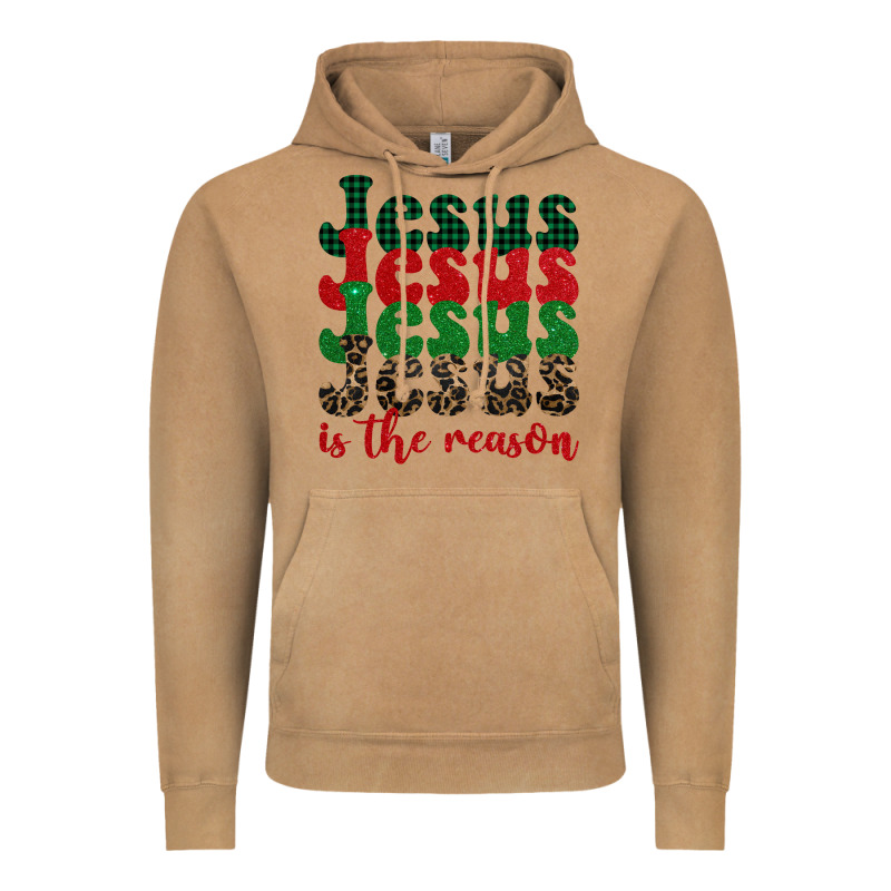 Jesus Is The Reason Vintage Hoodie by BarkalooDesign | Teevron