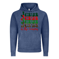 Vintage Denim jesus is the reason Vintage Hoodie - BarkalooDesign