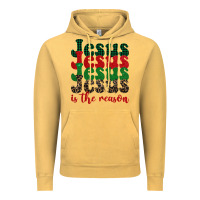 Vintage Mustard jesus is the reason Vintage Hoodie - BarkalooDesign