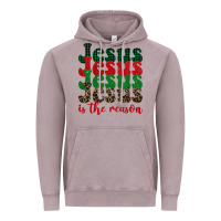Vintage Zinc jesus is the reason Vintage Hoodie - BarkalooDesign
