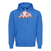 True Royal baby pig Zipper Hoodie - RanaPortraitStore