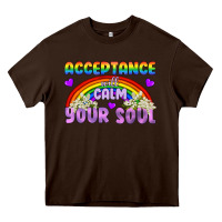 Lgbtq Acceptance Will Calm Your Soul Heavy Core Tee | Teevron