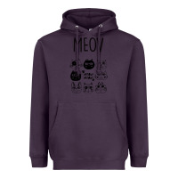 Plum Meow Heavyweight Hoodie - Bettercallsaul