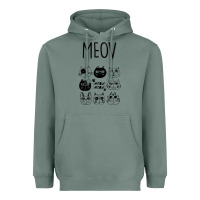 Sage Meow Heavyweight Hoodie - Bettercallsaul