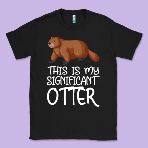 This Is My Significant Otter Classic Tee Designed By Bettercallsaul