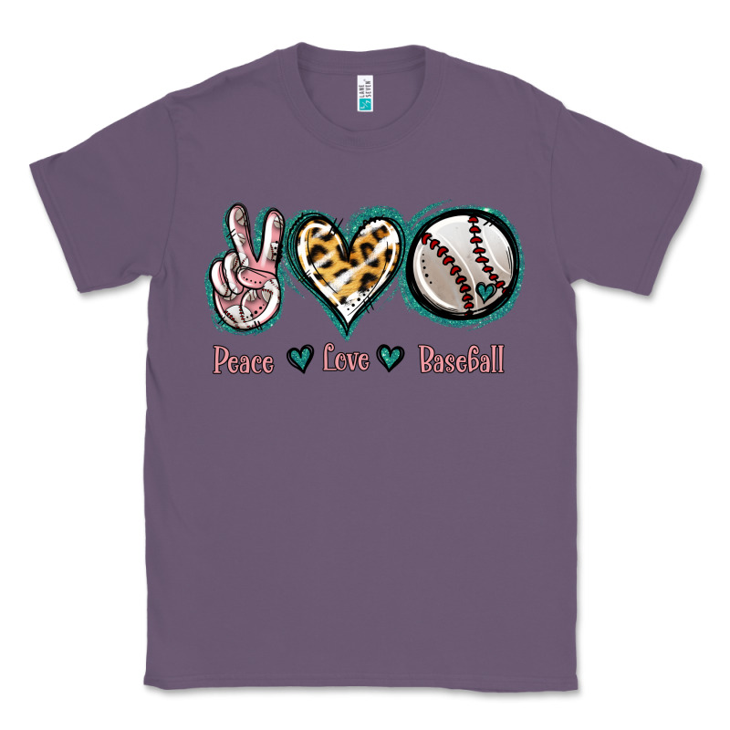 Peace Love Baseball Classic Tee by Jasminsmagicworld | Teevron
