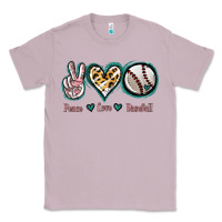 Lilac Peace Love Baseball Classic Tee - Jasminsmagicworld