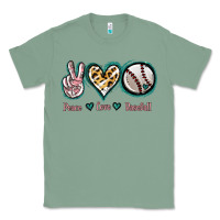 Sage Peace Love Baseball Classic Tee - Jasminsmagicworld
