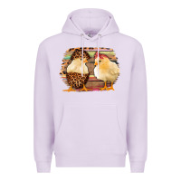 Lilac Western Leopard and Serape Chicks Premium Hoodie - Jasminsmagicworld