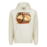 Oatmeal Heather Western Leopard and Serape Chicks Premium Hoodie - Jasminsmagicworld