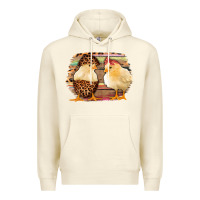 Sandshell Western Leopard and Serape Chicks Premium Hoodie - Jasminsmagicworld