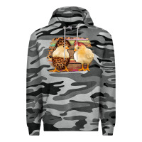 Slate Camo Western Leopard and Serape Chicks Premium Hoodie - Jasminsmagicworld