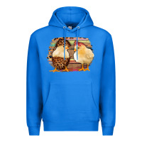 True Royal Western Leopard and Serape Chicks Premium Hoodie - Jasminsmagicworld