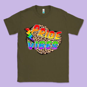 Pride Vibes Classic Tee Designed By Fadigitalartstudio