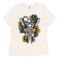 Bone barber shop Ladies Tee - SublimationCraftShop