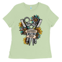 Matcha barber shop Ladies Tee - SublimationCraftShop