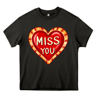 Asphalt valentine's day hearts 6 Heavy Core Tee - FaDigitalArtStudio