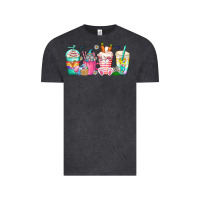 Vintage Black easter day coffee gnome Vintage Tee - CowhideDigitalArt