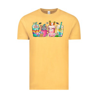 Vintage Mustard easter day coffee gnome Vintage Tee - CowhideDigitalArt