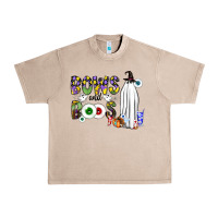 French Oak Bows and Boos Y'all Urban Heavy Tee - CowhideDigitalArt