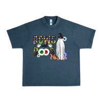 Midnight Navy Bows and Boos Y'all Urban Heavy Tee - CowhideDigitalArt