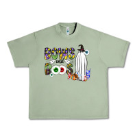 Oil Green Bows and Boos Y'all Urban Heavy Tee - CowhideDigitalArt