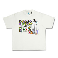 Pistachio Bows and Boos Y'all Urban Heavy Tee - CowhideDigitalArt