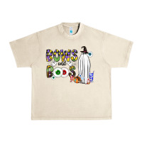 Sandshell Bows and Boos Y'all Urban Heavy Tee - CowhideDigitalArt