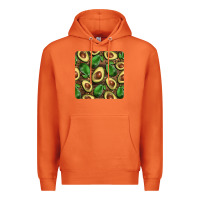 Carrot avocados with wood and leopard background mug  coaster Premium Hoodie - BarkalooDesign