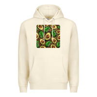 Sandshell avocados with wood and leopard background mug  coaster Premium Hoodie - BarkalooDesign